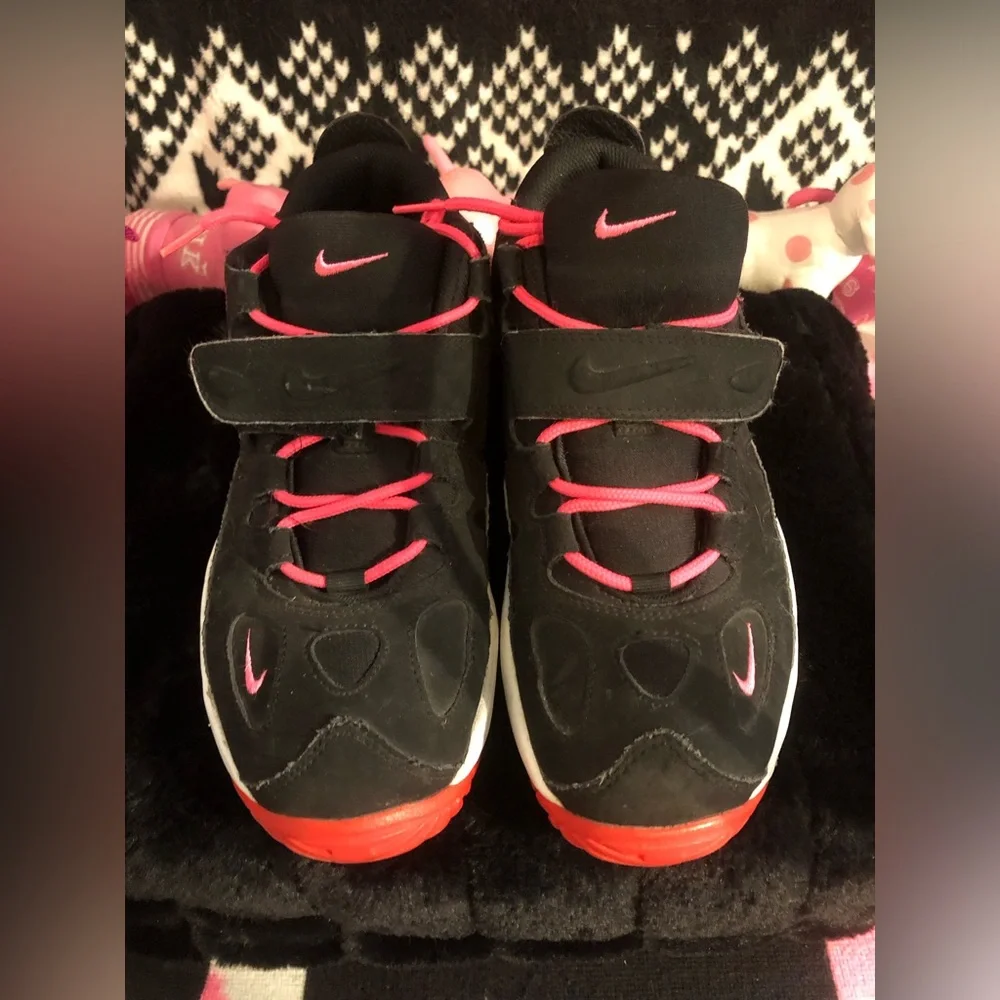2013 Rare Nike Air Turf Raider GS Black Pink Flash Sneakers Size 6Y/7.5 Women’s